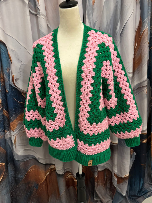 Custom Hexagon Cardigan